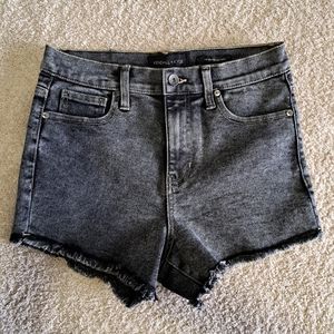 The Drifter High-rise Denim shorts